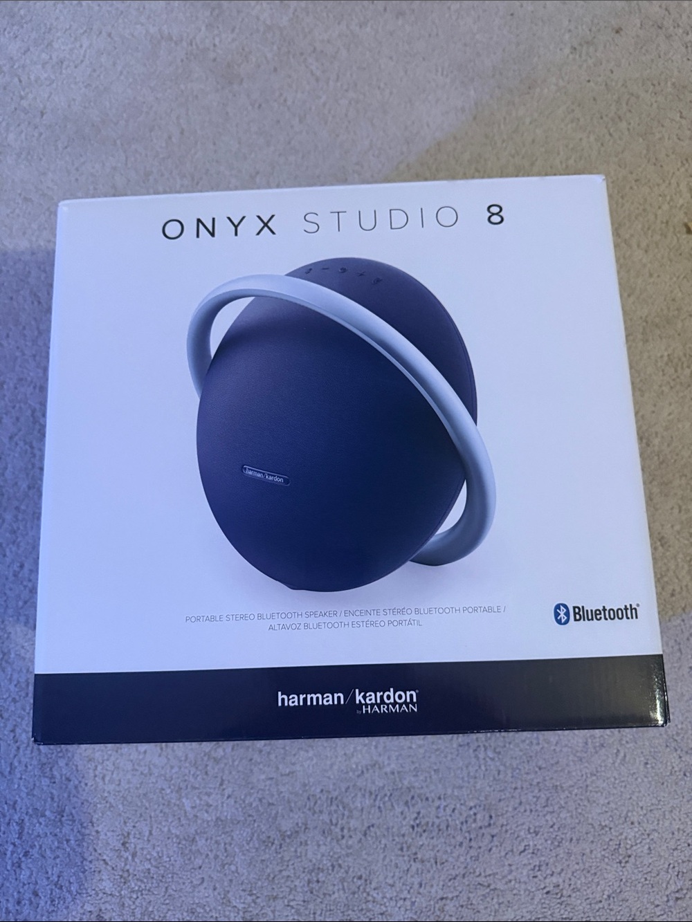 Onyx Studio 8 Blue Portable Bluetooth Speaker